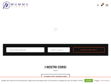 Tablet Screenshot of mummuacademy.it